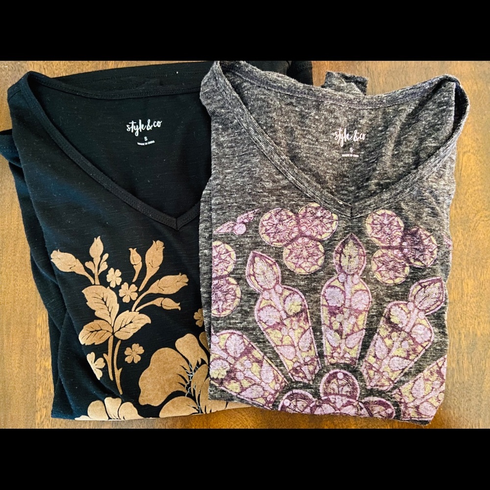 Style & Co tshirt bundle
